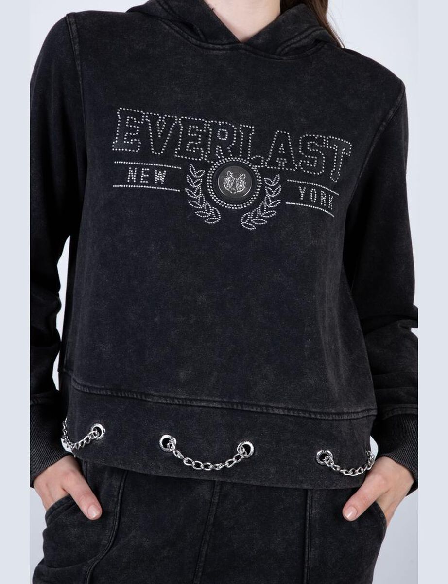 Poler&oacute;n Hood Sport Mujer Everlast